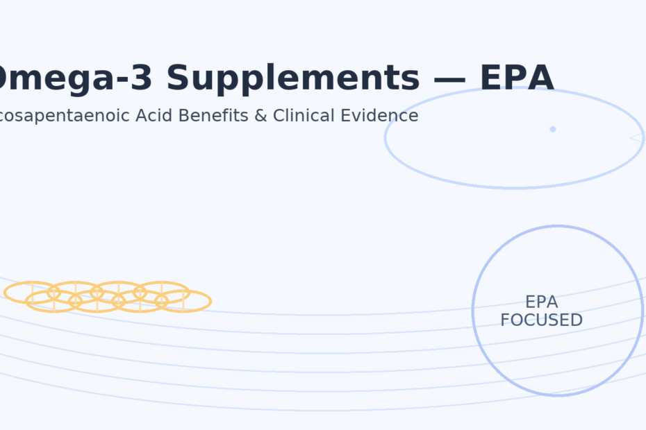 Omega-3 EPA supplements for heart protection