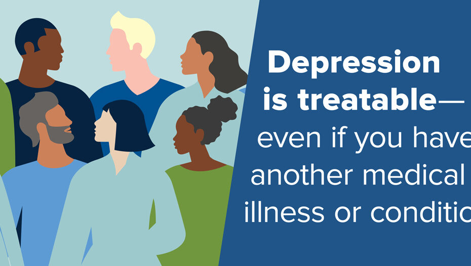 Depression is treatable — key signs and when to seek help (NIMH awareness graphic)